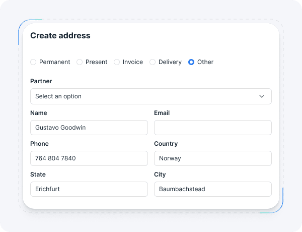 aureus-erp-create-and-manage-addresses