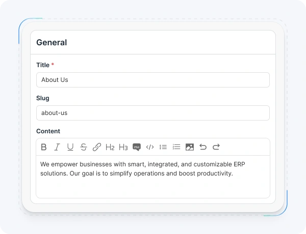 Page Management