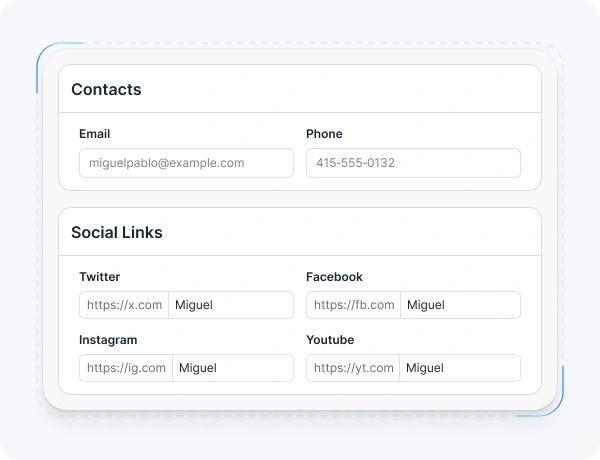 Social Link Management