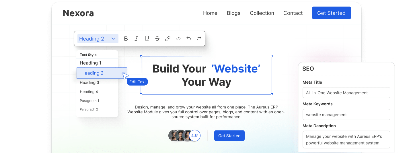 open-source-website-management