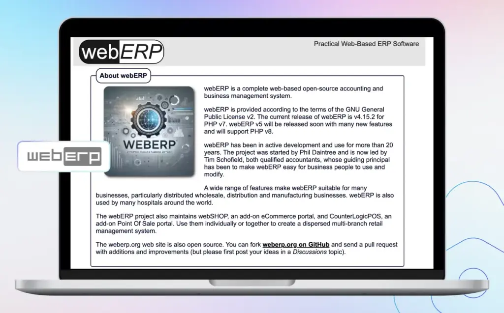web erp
