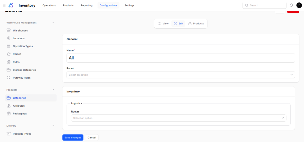 Product Category Page