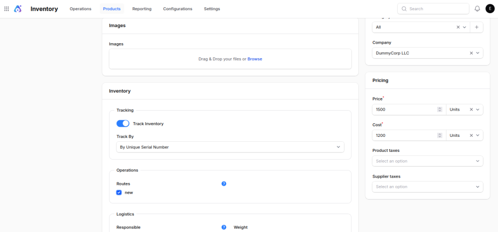 Product Page